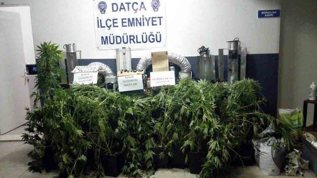 Lüks villaya uyuşturucu operasyonu