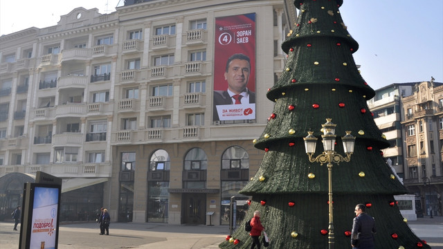 Makedonya'da halk yarın sandık başına gidecek