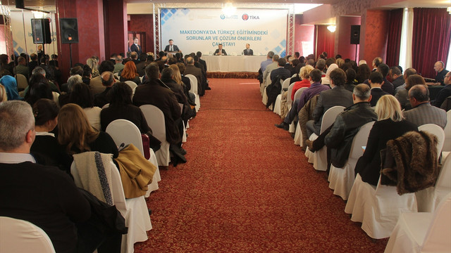 Makedonya'da Türkçe eğitim çalıştayı