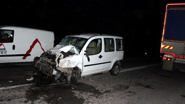 Manisa’da trafik kazası: 21 yaralı