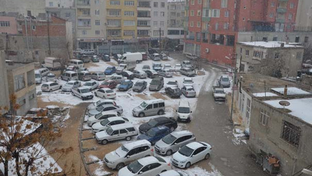 Mersinin Mut ve Silifke ilçesine15 yıl sonra kar yağdı