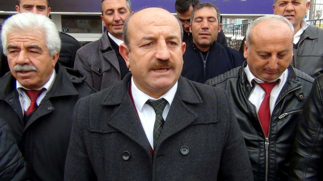 Niğde'de şoförlerden teröre tepki konvoyu