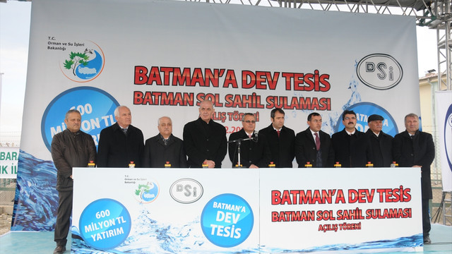 Orman ve Su İşleri Bakanlığı toplu açılış töreni