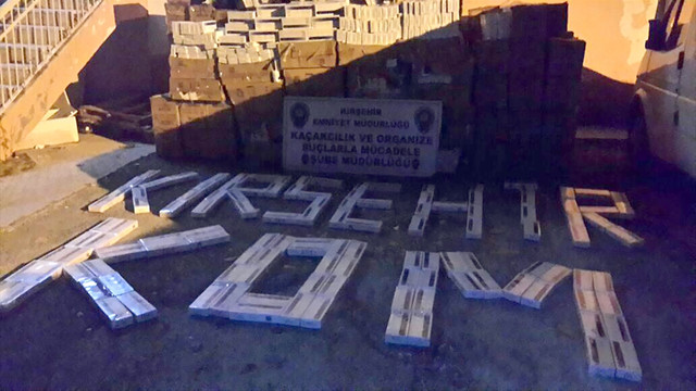 Oyuncak kutularında kaçak sigara sevkiyatı