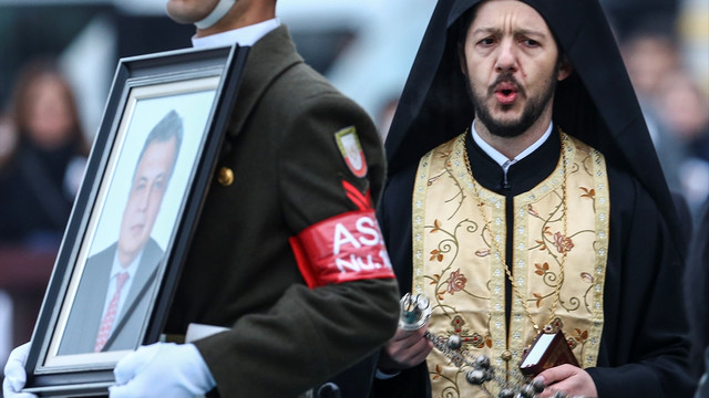Rus Büyükelçi Karlov'u uğurlama töreni