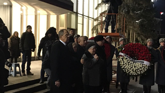 Rus Büyükelçi Karlov'un naaşı Moskova'ya getirildi