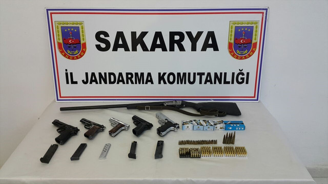 Sakarya merkezli silah kaçakçılığı operasyonu
