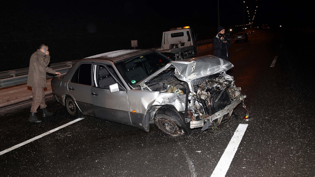 Samsun'da trafik kazası: 1 ölü, 1 yaralı