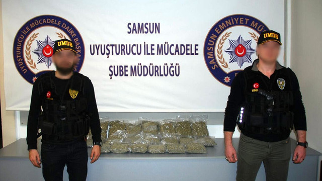 Samsun'da uyuşturucu operasyonu