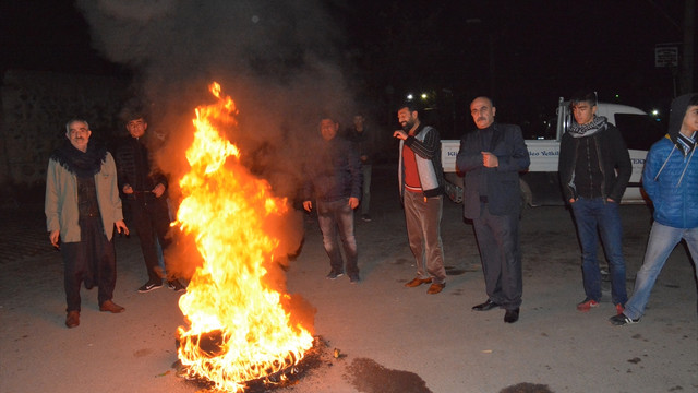 Şanlıurfa'da elektrik kesintisi protestosu