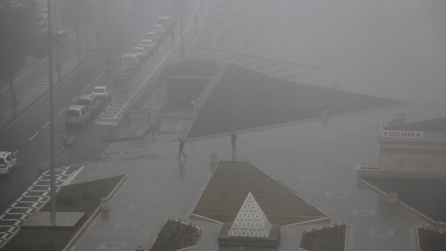 Şanlıurfa'da yoğun sis etkili oluyor