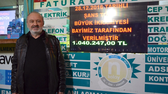 Şans Topu'nda büyük ikramiye Manisa'ya çıktı