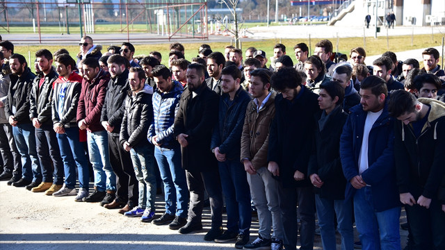 Saraybosna'da İstanbul'daki şehitler için gıyabi cenaze namazı