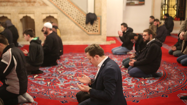 Saraybosna'da şehitler için dua programı düzenlendi