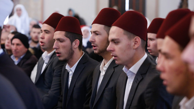 Saraybosna'da şehitler için gıyabi cenaze namazı