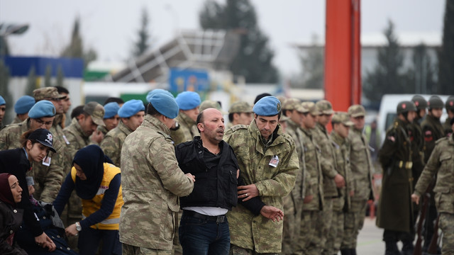 Şehir asker Mehmet Ünal için tören