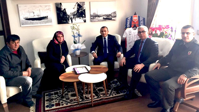 Şehit ailesine ev alındı