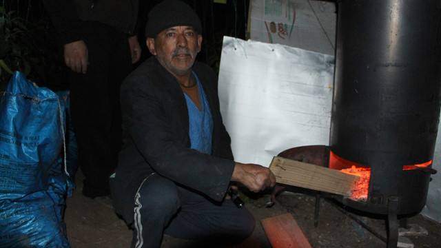 Sera üreticilerinin don nöbeti