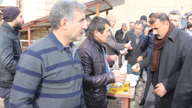 Şırnak'ta şehit polis Ünaldı için mevlit okutuldu