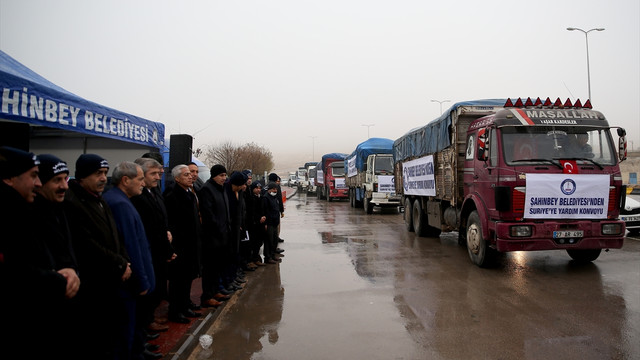 Suriye'ye insani yardım