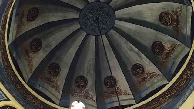 Tarihi Nasrullah Camisi'ndeki restorasyon çalışmaları