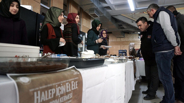 Tekirdağ'dan Halep'e yardım