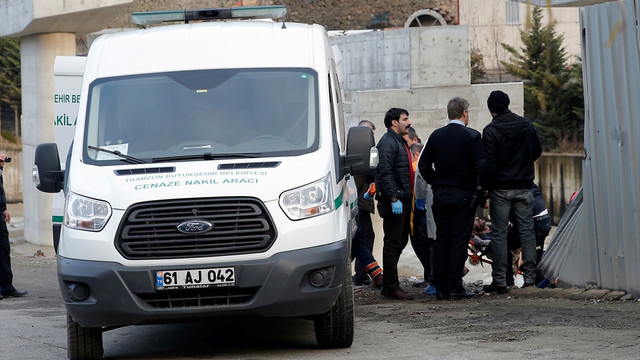 Trabzon'da derede ceset bulundu