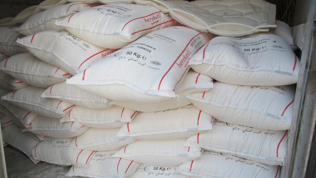 Turhal'dan Halep'e un yardımı