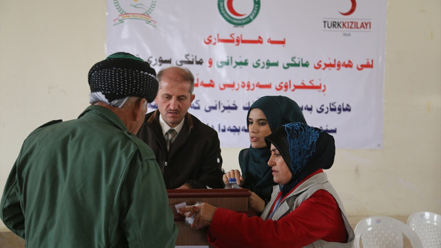 Türk Kızılayının Irak'taki insani yardımları