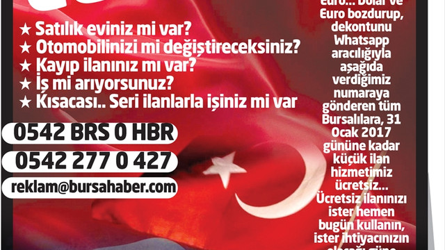 Türk lirasına basından destek