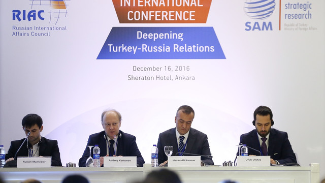 Türk-Rus İlişkilerinin Derinleştirilmesi konferansı