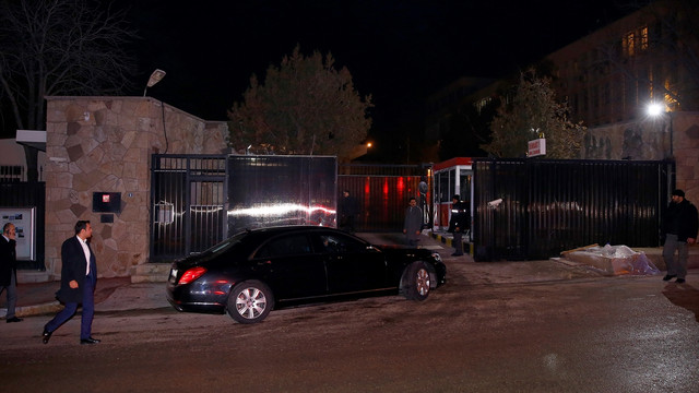 Türkeş'ten Rusya'nın Ankara Büyükelçiliğine taziye ziyareti