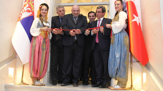 Türkiye'nin yenilenen Belgrad Büyükelçiliği binası açıldı