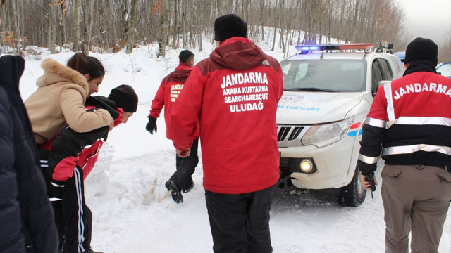 Uludağ'da kaybolan 6 kişi kurtarıldı