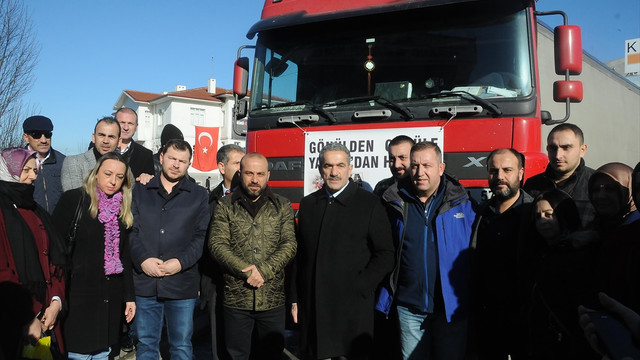 Suriye'deki savaş mağdurlarına yardım