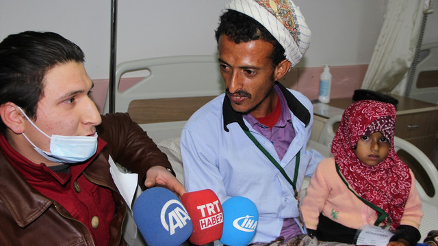 Yemen'den getirilen 160 hastanın tedavilerine başlandı
