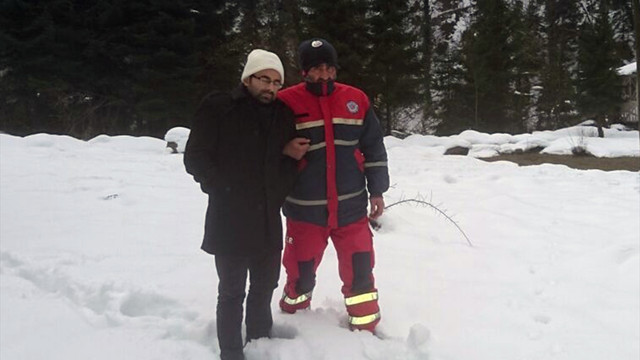 Yol kapanınca hastaneye Gürcistan üzerinden kaldırıldı