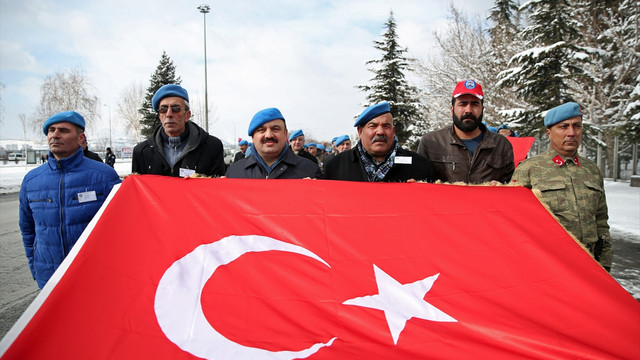 14 şehit veren tugayın eski askerlerinden vefa