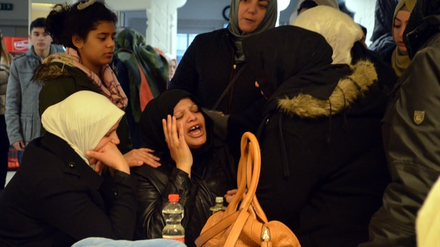 Almanya'da darbedilerek öldürülen Suriyeli son yolculuğuna uğurlandı