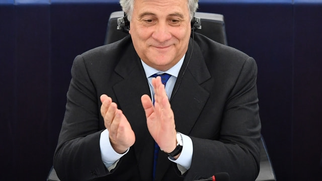 AP'nin yeni başkanı İtalyan Tajani oldu
