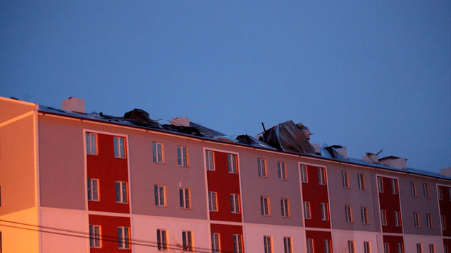 Bolu'da şiddetli lodos