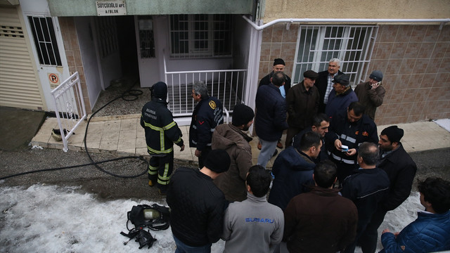 Bursa'da ev yangını