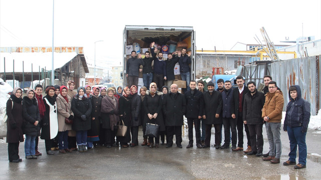 Çankırı'dan Haleplilere yardım