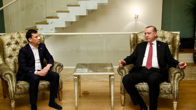 Cumhurbaşkanı Erdoğan'dan Şahin'e geçmiş olsun ziyareti