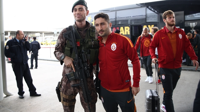 Galatasaray kafilesi, Suudi Arabistan'a gitti
