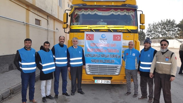 Gaziantep'ten Haleplilere yardım