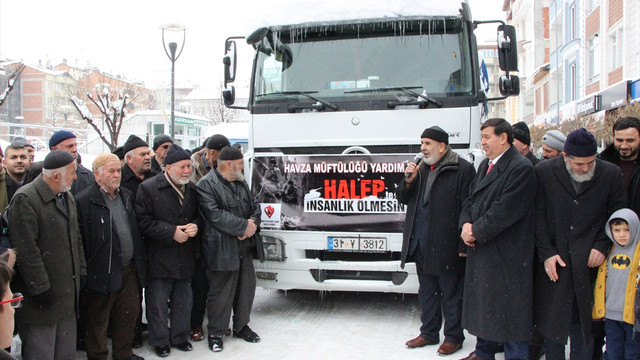 Halep'te İnsanlık Ölmesin kampanyası