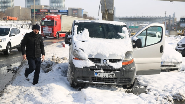 İstanbul'daki kar yağışı