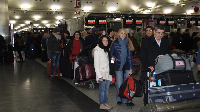 İstanbul'da kar yağışı