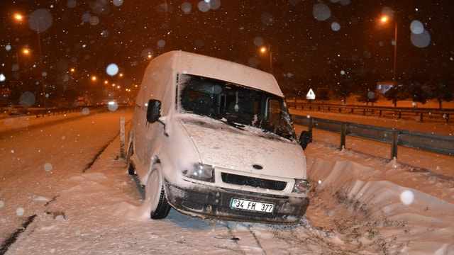İstanbul'daki kar yağışı